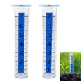 thumbnail image 1 of Agiufgs Plastic Rain Gauge, 7 Inch Capacity with Luminous Night Feature, for Accurate Garden and Yard Rainfall Monitoring, 1 of 8