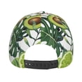 thumbnail image 6 of Naloa Original Classic Low Profile Hat Men Women Baseball Cap Dad Hat Adjustable Unconstructed Watercolor Green Tropical Print Cap, 6 of 9