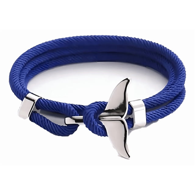 Pulsera Hombre Mujer Cola De Ballena - Xtellar Color Azul
