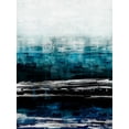 thumbnail image 2 of Corbin, Allie 12x14 White Modern Wood Framed Museum Art Print Titled - Aqua Reflections with Silver, 2 of 4