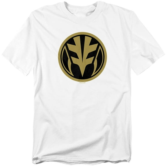 Power Rangers T-Shirt White Ranger Logo Unisex Graphic Tee for Men & Women