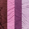 thumbnail image 2 of JubileeYarn Cotton Select Yarn - 50g/Skein Sport Weight - Shades of Purple - 4 Skeins, 2 of 7