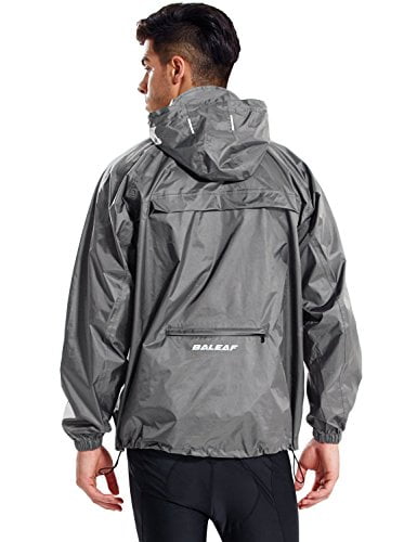 silver waterproof jacket