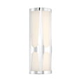 thumbnail image 6 of Crystorama Royston Integrated LED Polished Chrome Sconce, 6 of 13