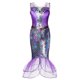 thumbnail image 1 of Disney Girls Little Mermaid Ariel Charm Princess Dresses Cosplay Kids Costume Carnival Party Children Halloween Dress Up Clothes7-8T (tag140) Gao Jinjia LED, 1 of 2