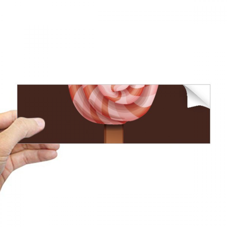 Popsicles Decal Red Candy Ice Popsicles Rectangle Bumper Sticker Notebook Window Decal ...