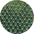 thumbnail image 1 of Ahgly Company Machine Washable Indoor Round Transitional Dark Forest Green Area Rugs, 5' Round, 1 of 7