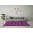 thumbnail image 3 of Ahgly Company Indoor Rectangle Persian Purple Traditional Area Rugs, 6' x 9', 3 of 4