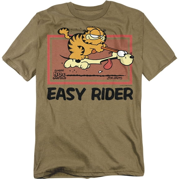 Garfield T-Shirt Vintage Easy Rider Unisex Graphic Tee For Men & Women