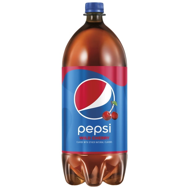 Pepsi Wild Cherry Soda, 2 Liter Bottle