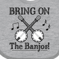 thumbnail image 4 of Inktastic Banjo Music Bluegrass Boys or Girls Baby Bib, 4 of 4