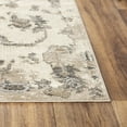 thumbnail image 3 of Woven Trends Timothy Area Rug PLC858 Contemporary/Modern Style, Floral Pattern, Pet & Family Friendly, Living Room, Dining Room, Office, Power Loomed Polypropylene Area Rug in Beige - 5' x 7', 3 of 4