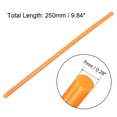 thumbnail image 2 of Hot Melt Glue Gun Sticks 250mm x7mm Use w Most Glue Gun Perfect for DIY Craft Projects and Sealing Orange 20pcs, 2 of 3