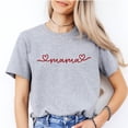 thumbnail image 2 of Bella Canvas Mama Printed Tee for Moms Women Casual Birthday Gift Shirt, 2 of 5