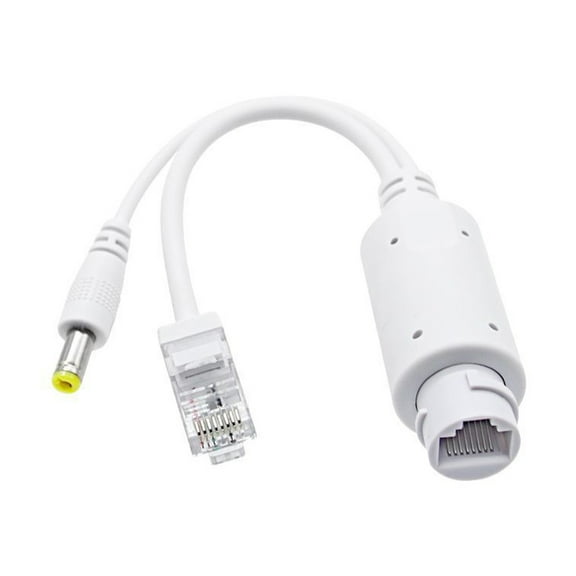 Necvior Waterproof Active 48V to 12V PoE Splitter Adapter for Camera VoIP Phone