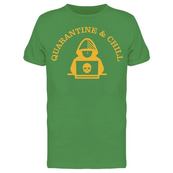Quarantine And Chill Design Tee Men's -Image by Shutterstock