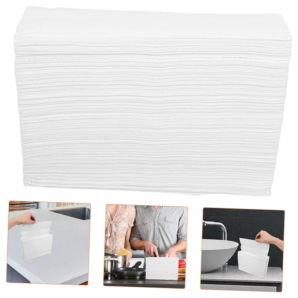 WEUVEB 2-Pack Soft Absorbent Paper Towels for Home & Business, Bulk Hand Drying Towels, and Strong Quality