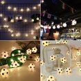 thumbnail image 2 of KAKOWELY Guirnalda de luces LED Uonlytech con forma de balón de fútbol, divertida decoración para fiestas, dormitorios, cumpleaños y celebraciones (20 LED, sin pilas), 2 of 4