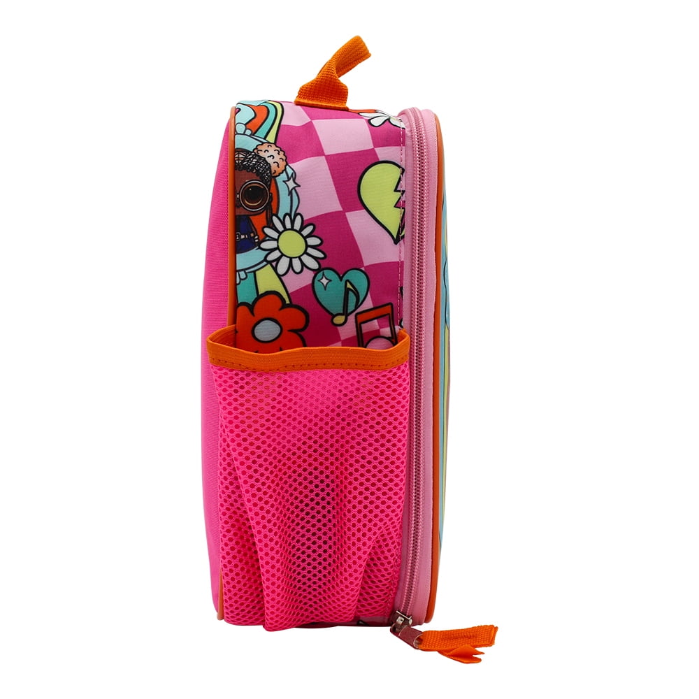 LOL Surprise Golden Hour Reusable Rectangular Lunch Bag Kit