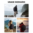 thumbnail image 2 of BAGSMART Camera Backpack, Expandable DSLR SLR Camera Bags for Photographers, Photography Travel Backpack with 15.6" Laptop Compartment, Rain Cover &, 2 of 8
