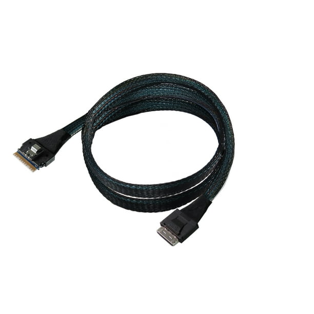 PCIe Gen 4 SlimSAS (SFF8654) 8i to OCulink (SFF8611) 8i Cable