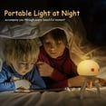 thumbnail image 4 of Luz nocturna linda para niños, luces nocturnas portátiles para guardería de medusas con clip de trípode flexible, 4 of 6