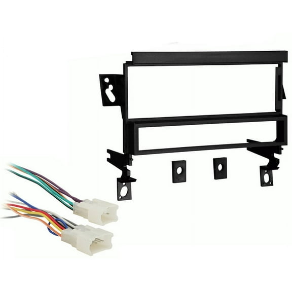 Fits Toyota Corolla 1998-2002 Single DIN Harness Radio Install Dash Kit