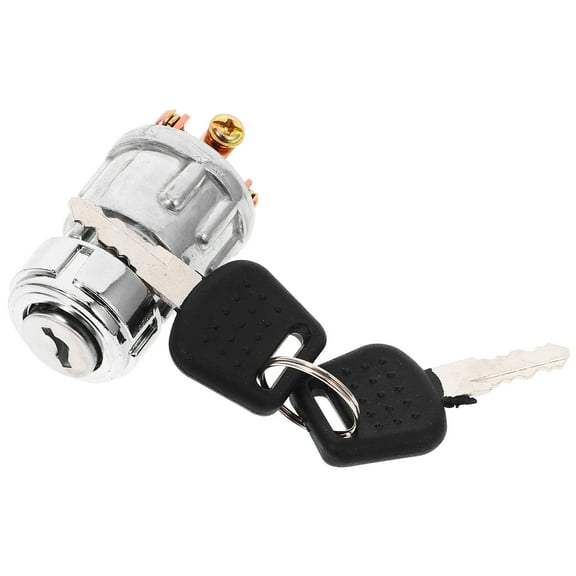 Himition Car Ignition Switch Vehicle Car Starter Ignition Switch with Keys Modification 4-pin Ignition Switch(12V)