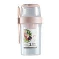 thumbnail image 1 of JJKBVCLO Récipient à Céréales et Lait Double Couche Récipient Alimentaire de Randonnée Tasse à Collation Rangement et Organisation pour Camping et VR Tasse à Emporter pour Croustillant Récipient à Yogourt, 1 of 1