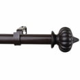 thumbnail image 4 of Urbanest Adjustable Single Curtain Rod Set Bishop Finials – 1 - Inch Diameter, With Renaissance Gold Rod, 48–84 Inches, 4 of 4