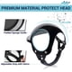 thumbnail image 2 of Gafas de sol para perros resistentes a los rayos UV con casco para mascotas, a prueba de viento y protección ocular para perros pequeños y medianos, 2 of 5