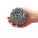 thumbnail image 4 of Estropajo de acero para ollas | Esponja limpiadora de acero inoxidable multicalibre para ollas, sartenes y parrillas | Cepillo de cocina resistente para manchas difíciles | Paquete de 1, 4 of 7