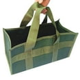 thumbnail image 6 of Wide Mouth Tool Bag Canvas Tool Bag Large Capacity Storage Bag Organizer Handbag, 6 of 14