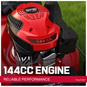 PowerSmart 21 144cc Gas Push Lawn Mower , with 6-Position Height Adjustment