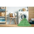 thumbnail image 2 of Ahgly Company Machine Washable Indoor Rectangle Transitional Jade Green Area Rugs, 2' x 3', 2 of 7