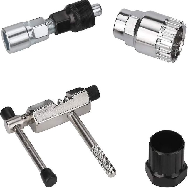 Herramientas de reparación de bicicletas YONGSHENG extractor de manivela de cadena Color plata
