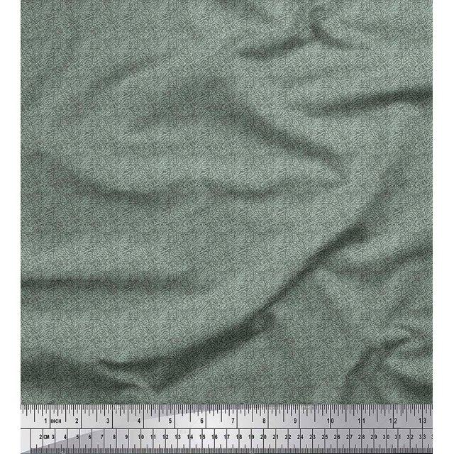 Soimoi Modal Satin Fabric Marble Stone Texture Small Printed Craft Fabric by The Yard 42 Inch Wide