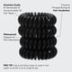 thumbnail image 2 of Laklulu 8PCS Lazos para Cabello Grueso y para Cabello Fino para Hombres y Mujeres - Brida para Cables telefónicos con Clip de Cola de Caballo a Prueba de Agua, 2 of 5