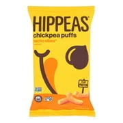 Hippeas - Chickpea Puff Nacho Vibes - Case of 12 - 4 ounces