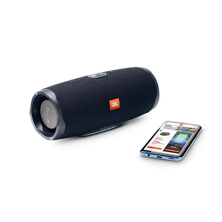 Udelade øjeblikkelig Ekstraordinær JBL Charge 4 Portable Waterproof Wireless Bluetooth Speaker - Black -  Walmart.com