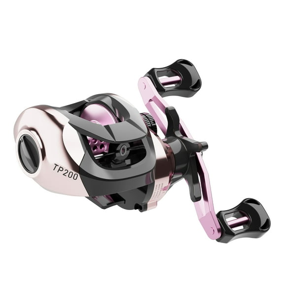 HAUT TON Lightning TP Baitcaster Fishing Reel, 7.2:1Gear Ratio,22Lbs,3 1BB,For Freshwater Saltwater Fsihing