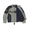 thumbnail image 2 of Supreme Men's Vanson Leathers Cordura Cotton Jacket Denim, from StockX, 2 of 5