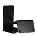 thumbnail image 3 of 2Pcsmetal Book Ends Book Ends Decorative Bookends Book Ends For Shelves Book Holder (Black), 3 of 3