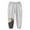 Gray, variant on KYAIGUO Kids Toddler Boys Sweatpants Sport Jogger Trousers Baby Cartoon Cotton Sweat Pants Elastic Waist Sport Jogger Pants Age 1T-7T
