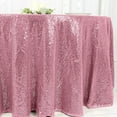 thumbnail image 3 of BalsaCircle 120" Sequin Round Tablecloth Pink, 3 of 8