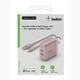thumbnail image 4 of Cargador De Pared 2 Puertos USB A con cable Lightnig Belkin rosa, 4 of 7