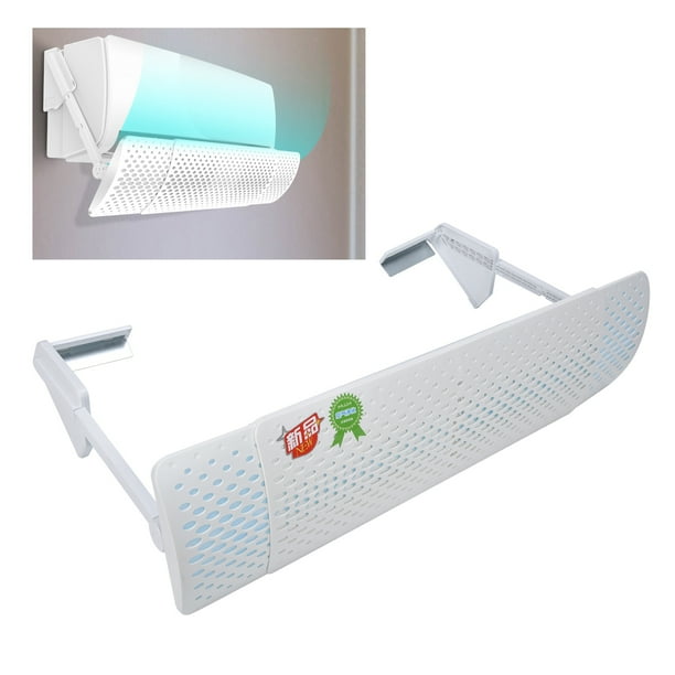 Piezas De Aire Acondicionado, Deflector De Aire Acondicionado Amplia Aplicación Anticondensación Rotación De 360 Con Hoja De Filtro Para Oficina En Casa