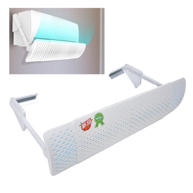 Piezas De Aire Acondicionado, Deflector De Aire Acondicionado Anticondensación Giratorio De 360 Con Hoja De Filtro Para Oficina En Casa