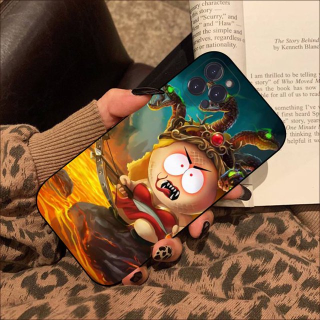 Funda de teléfono divertida South Park, carcasa bonita para iPhone 8, 7, 6, 6S Plus, X, SE, 2020, XR, XS, 14, 11, 12, 13, Mini Pro Max Fivean unisex