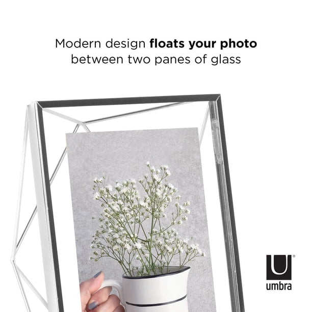 Cadre Photo Umbra Prisma - Argent - Format 5x7 - Neuf